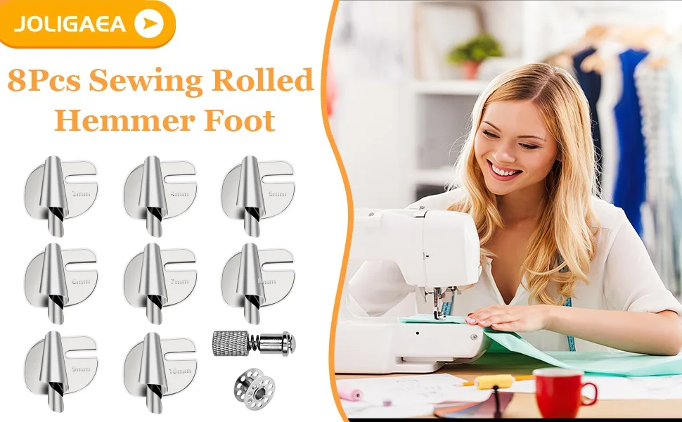 مجموعة من ملحقات ماكينة الخياطة