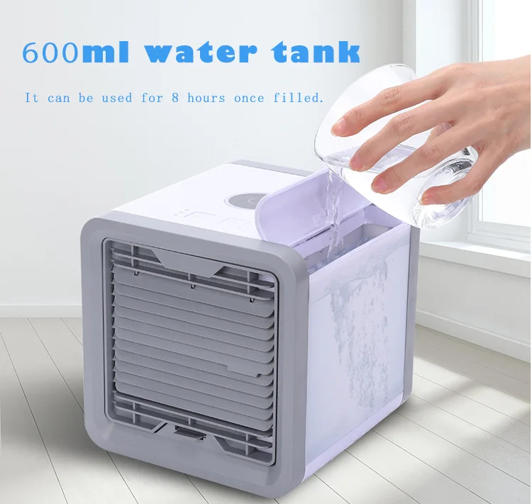 Hot Selling Air Cooler Mini USB Personal Space Air Conditioner Fan Cooler Air Purifier Humidifier