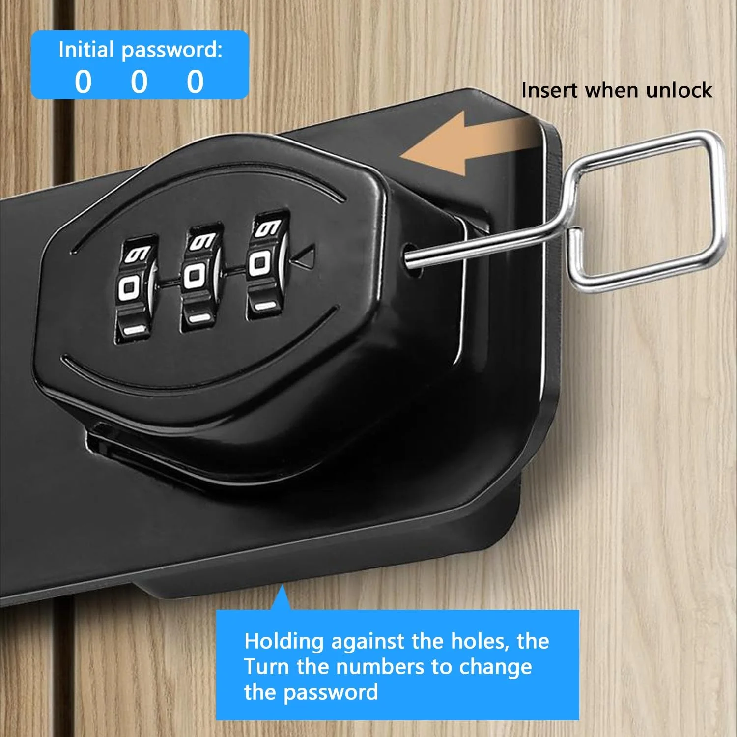 قفل أمان متعدد الاستخدامات