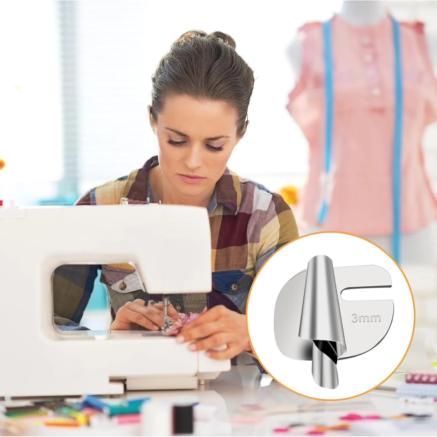 مجموعة من ملحقات ماكينة الخياطة