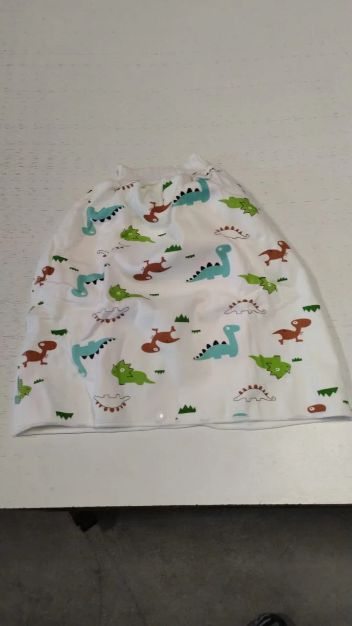 سروال تنورة مريح للأطفال مقاوم للماء فائق الامتصاص ومضاد للتسرب وقابل للغسل