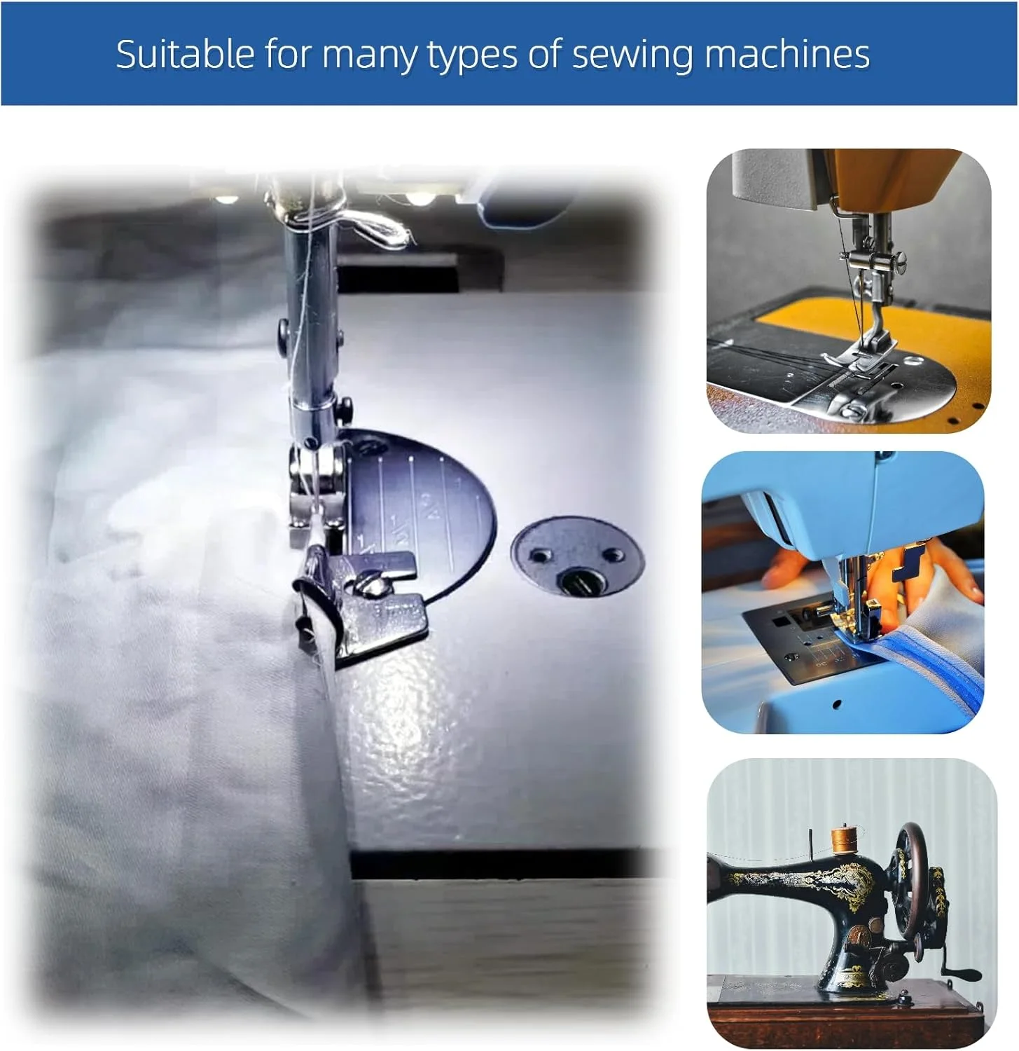 مجموعة من ملحقات ماكينة الخياطة