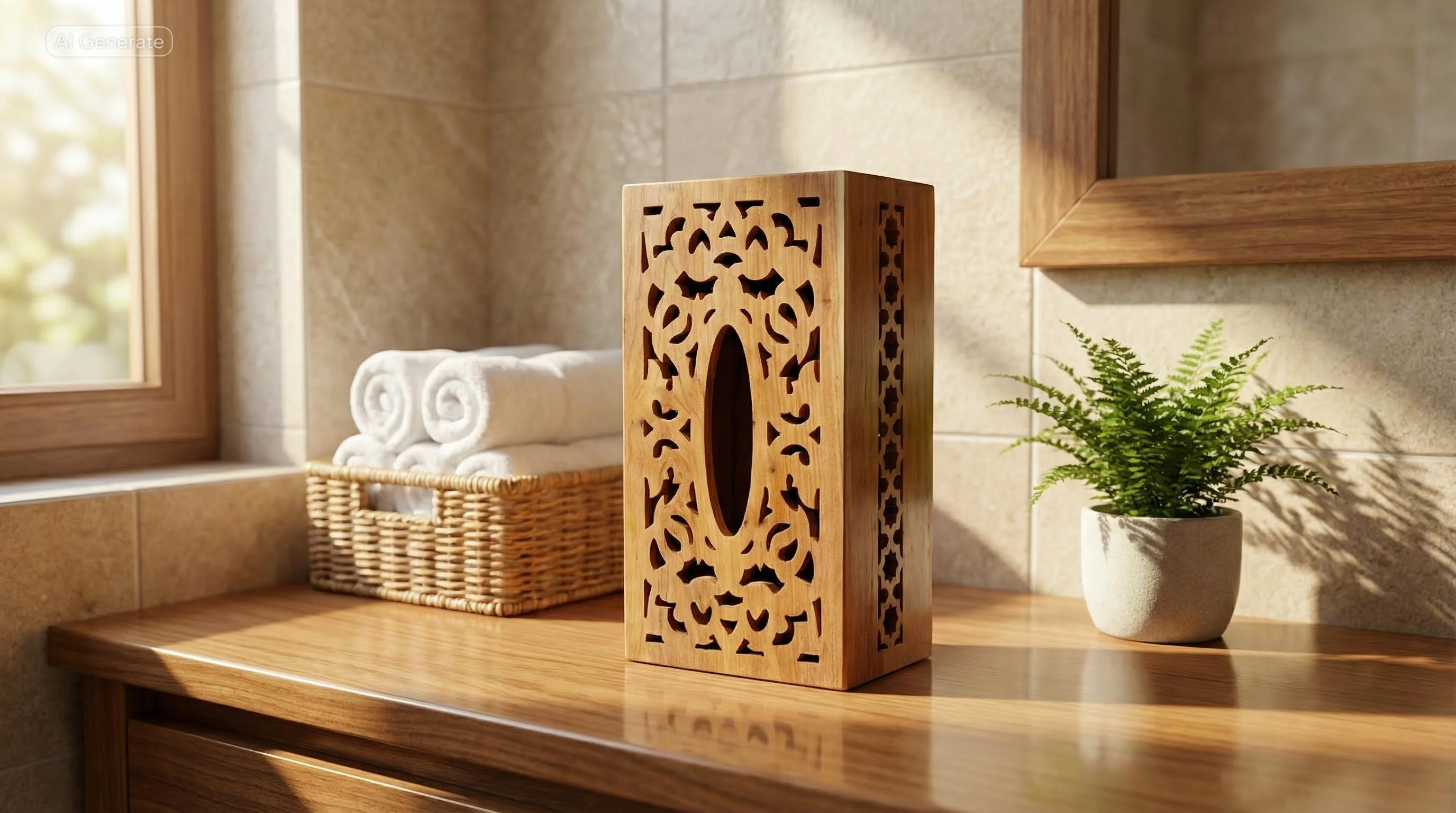 قطعة مصنوعة بعناية من خشب طبيعي مختار، كيجمع بين القوة، الجمالية