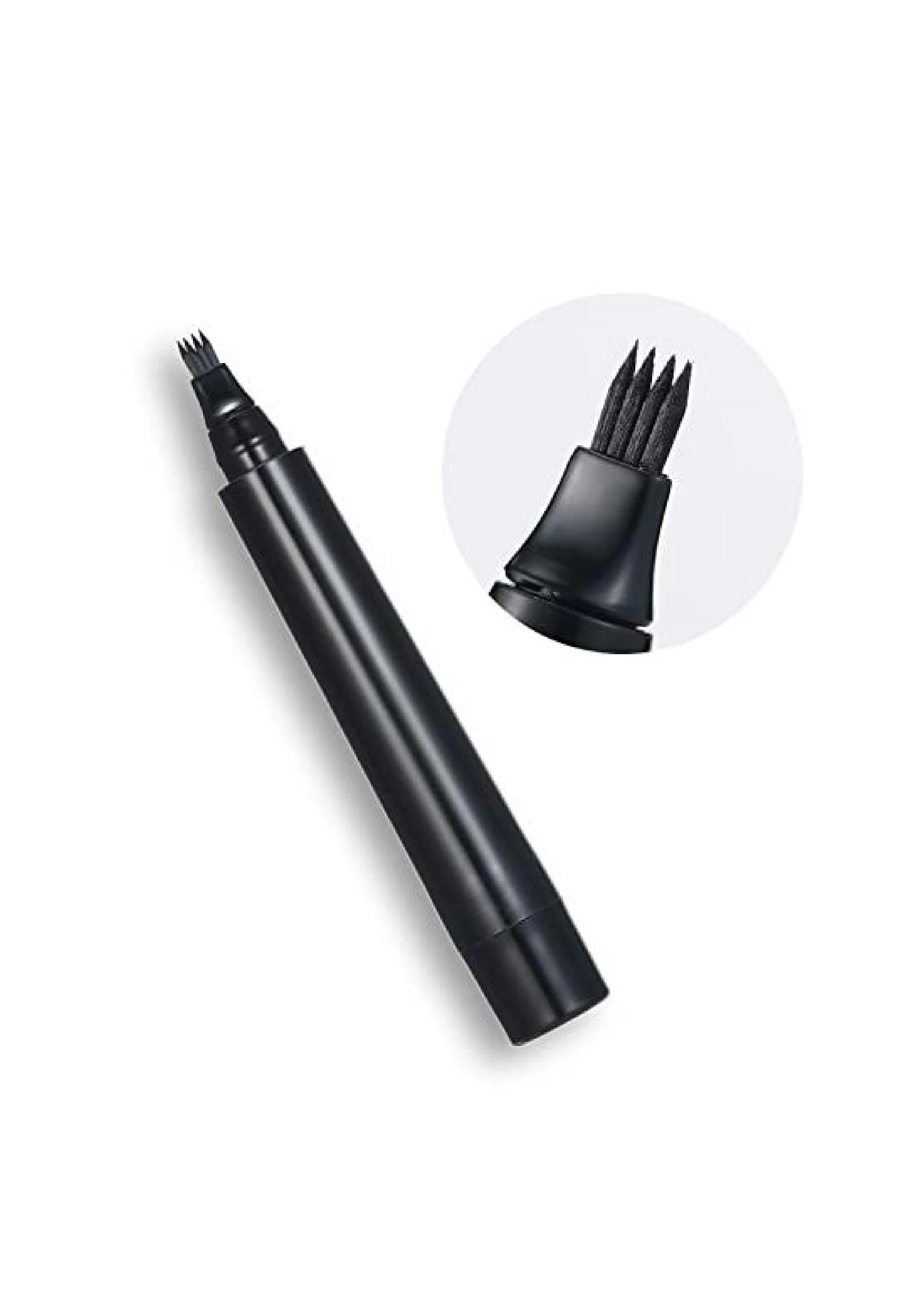 قلم اللحية Hoyecl للرجال ، قلم ملء اللحية كيت قلم اللحية للمناطق غير المكتملة ، مقاوم للعرق ، مقاوم للماء ، قلم حلاق طويل الأمد وطبيعي ، يعزز شعر الوجه ، شكل إصلاح الشارب (أسود)