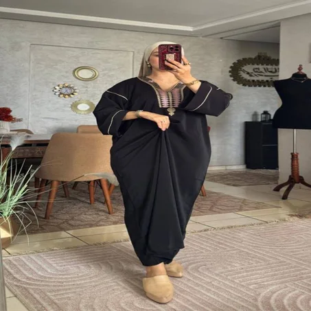 قفطان مغربي راقي بلمسة مغربية 😍👗