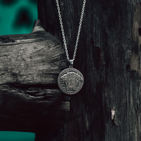 SILVER MEDUSA DESIGN