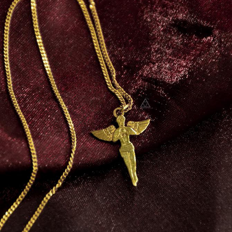 Gold Angel Heavenly  Pendant