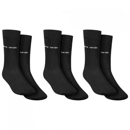 X3 Chaussettes classiques Pierre Cardin  Hommes 1760-3-B