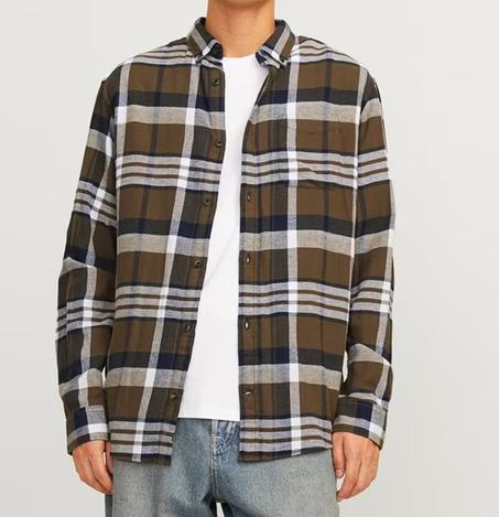 Chemise Jack and JonesAutumn Check Overshirt
