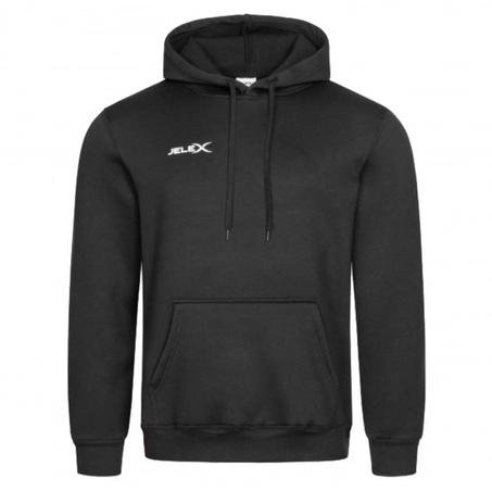 Sweat à capuche noir JELEX Relax