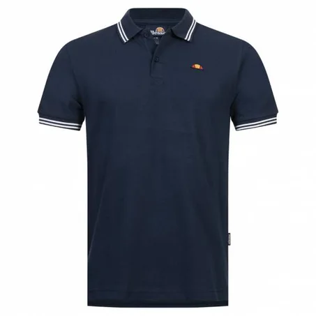 Polo  ellesse Dioran Twin Tipped -bleu nuit- 100% coton