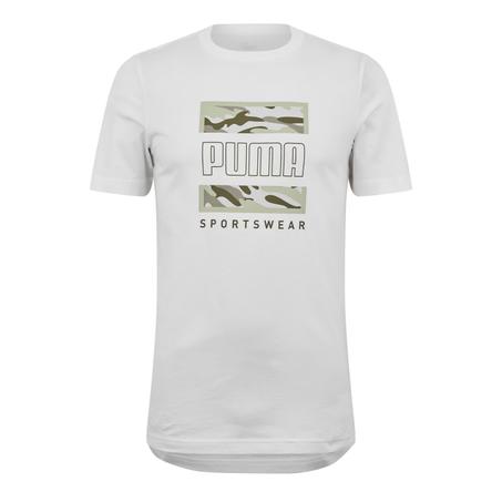 T-shirt Puma 2 Col White Back