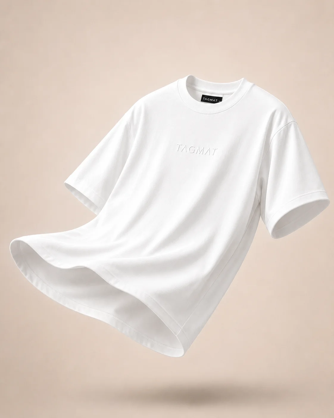 TAGMAT Essential Pack – Black & White Oversized T-Shirts | 100% Cotton | 200 GSM