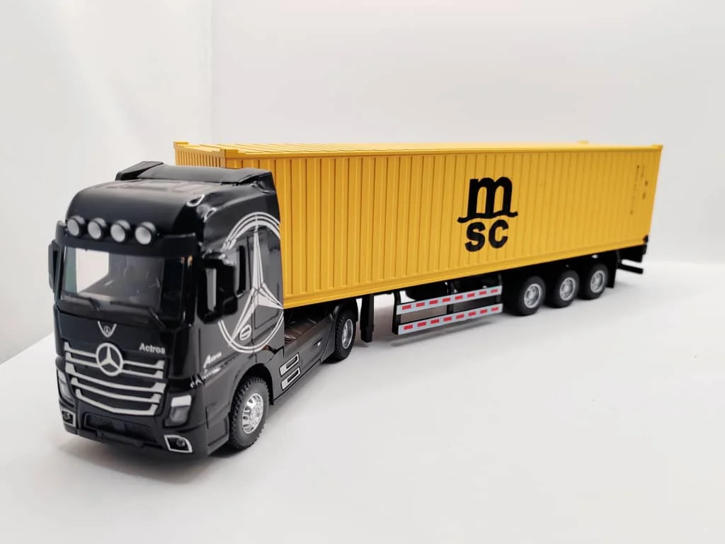 Camion conteneur (31cm) métalique