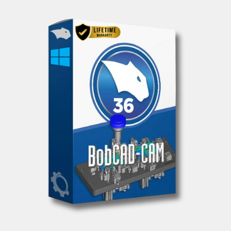 BobCAD-CAM V36 | Full Version for Windows | Manufacturing CAD-CAM Software