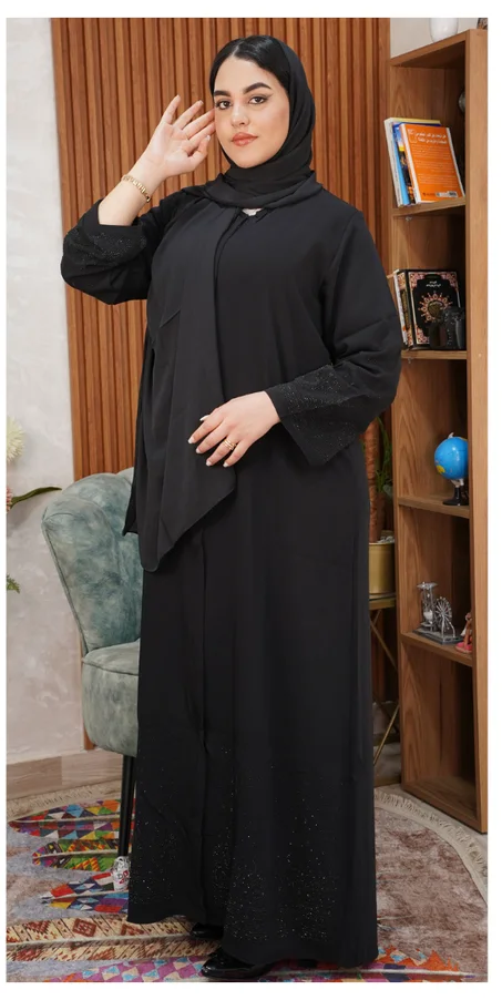 عباية إماراتية ستراس بالفولار