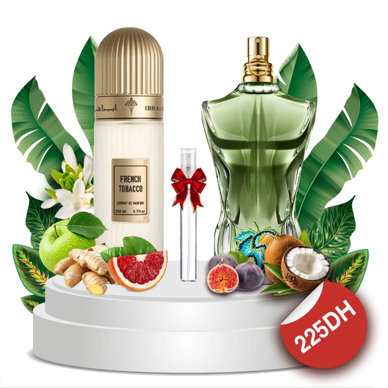 PACK LE BEAU PARADISE + FRENCH TOBACCO + 10ML GRT