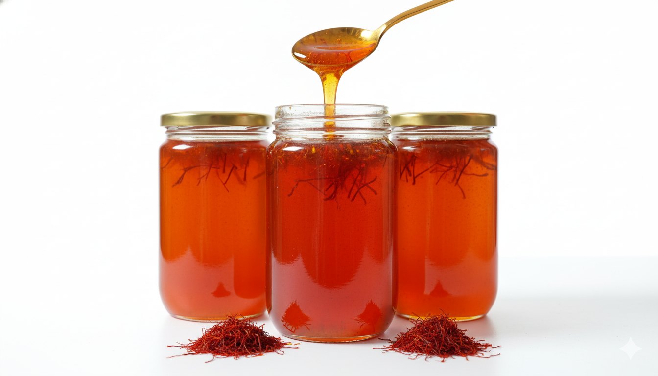 عسل الزعفران