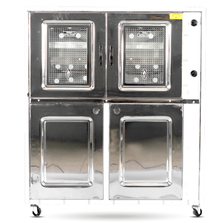 Four à Gaz avec cache bouteille  90 cm INOX TIVOLI