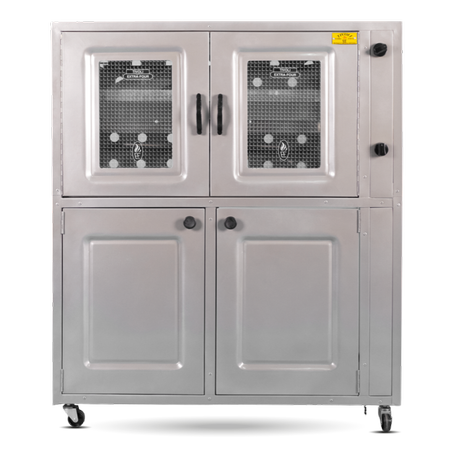 Four à Gaz avec cache bouteille  90 cm GRIS TIVOLI