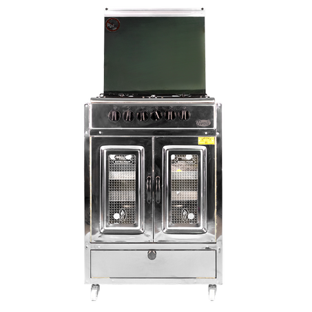 Cuisinière TIVOLI 4 FEUX 60CM INOX