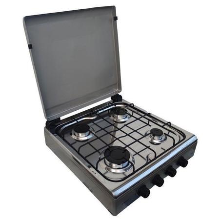 RECHAUD A GAZ 4 FEUX TABLE INOX GORK