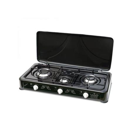 Réchaud à gaz 3 brûleurs Sultan