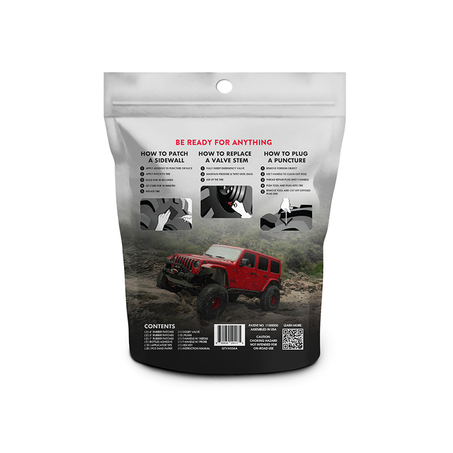 GlueTread Full-Size 4x4 Sidewall Tire Repair Kit