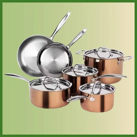 طقم من 6 أواني طهي