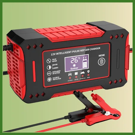 شاحن بطارية السيارة الذكي