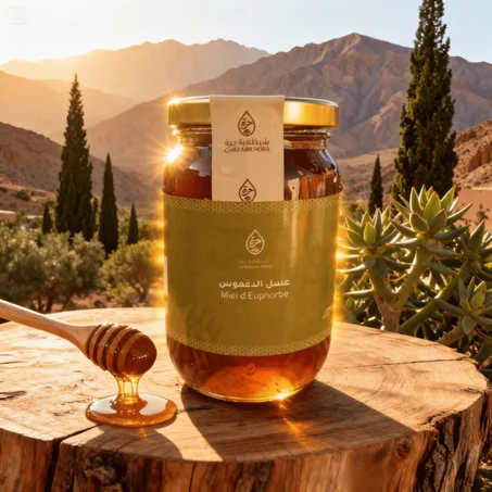 🍯 عسل الدغموس الحر – من آيت بعمران الأصيلة