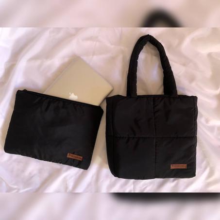 Puffer Bag + Laptop Sleeve
