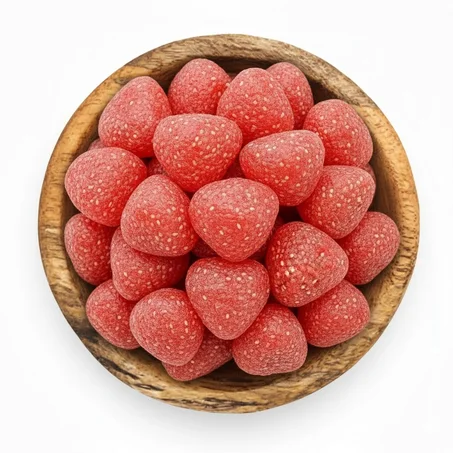 فراولة مجففة