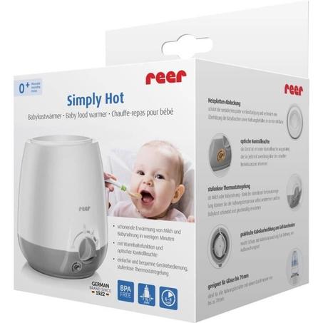 ببساطة قم بتدفئة الزجاجات وتسخين الطعام