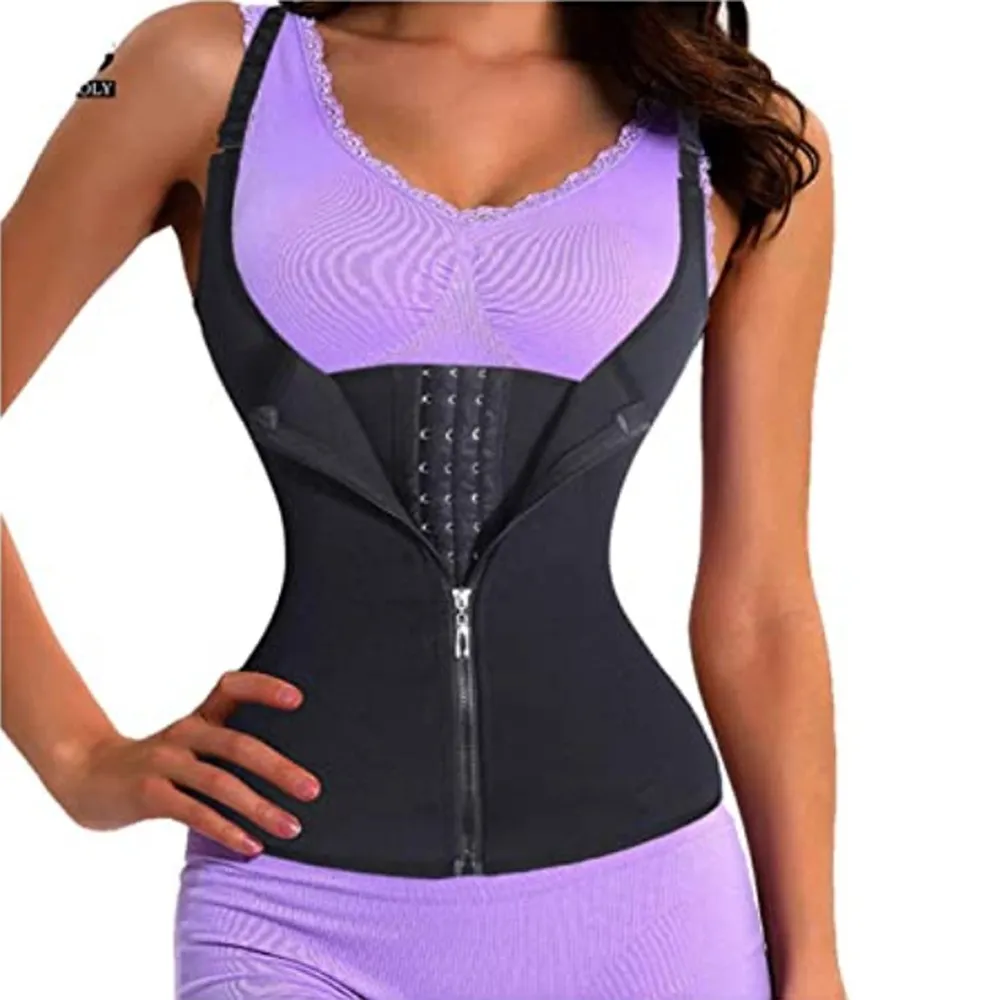 Adjustable Shoulder Strap Body Waist Cincher Vest
