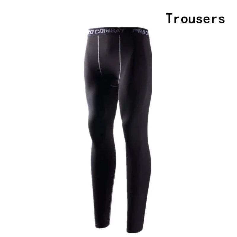 بدلة رياضية للرجال، بدلة رياضية مضغوطة، ملابس اللياقة البدنية للصالة الرياضية