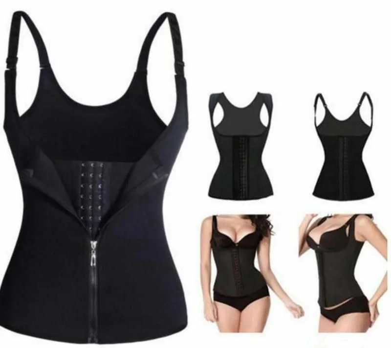 Adjustable Shoulder Strap Body Waist Cincher Vest