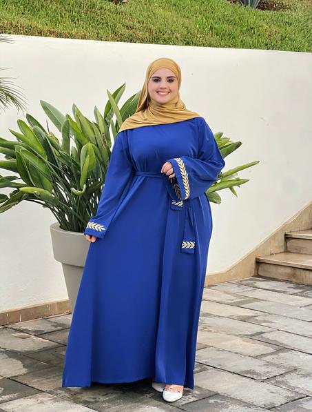 كسوة بطرزة و الحزام  بحلة جديدة