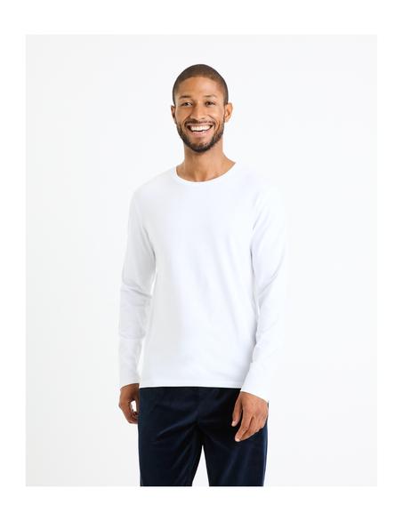 T-shirt manches longues col rond