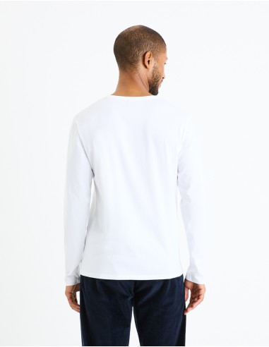 T-shirt manches longues col rond