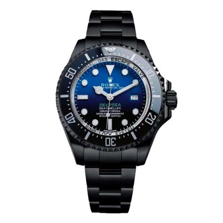 Rolex Deepsea / Sea Dweller 44mm - - Blue Dial & Ceramic Bezel, Black PVD Stainless Steel Oyster Bracelet