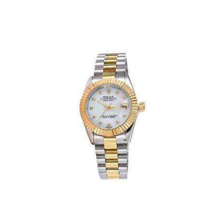 ROLEX DATE JUST FEMMES 36 MM Bicolore