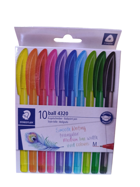 pochette de 10 stylos a bille STAEDTLER