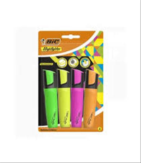 SURLIGNEUR DE 4 COULEUR BIC
