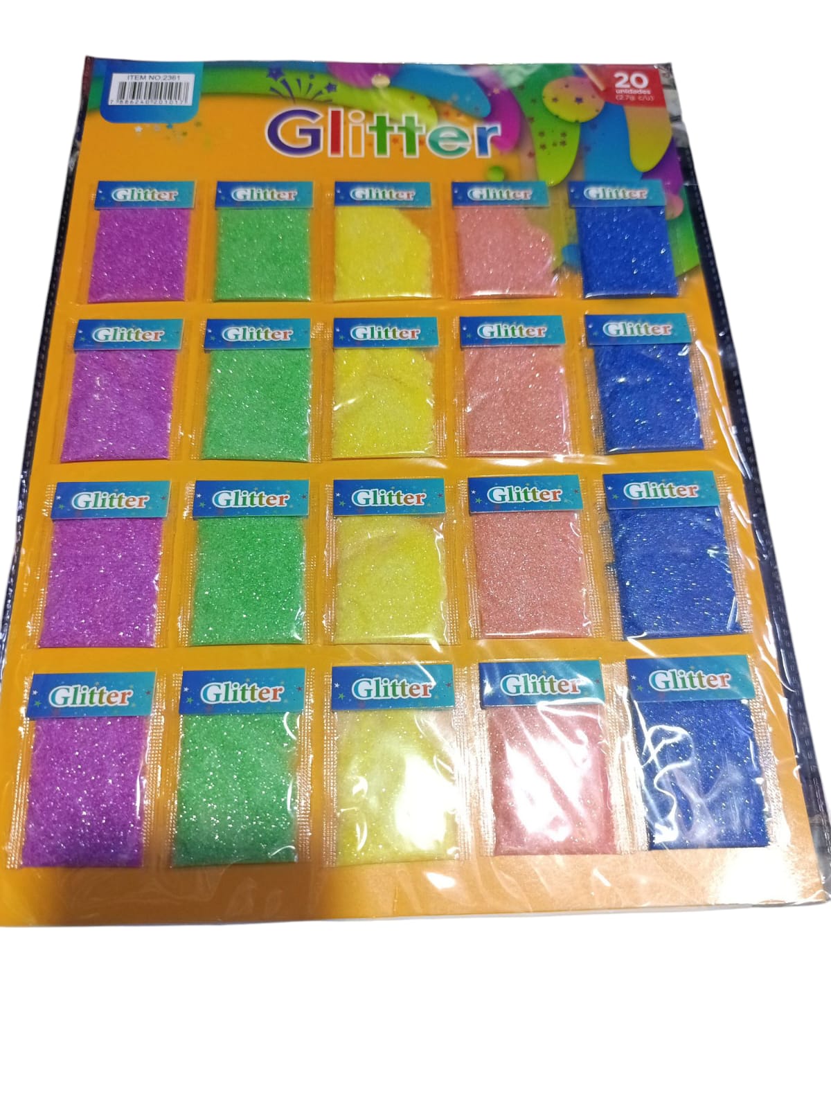 Paillettes en poudre 20 couleur 2361