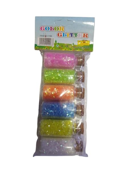 Paillettes en poudre 6 couleur 1190