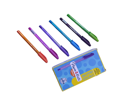 pochette de 12 stylos à bille inkjoy Paper mate