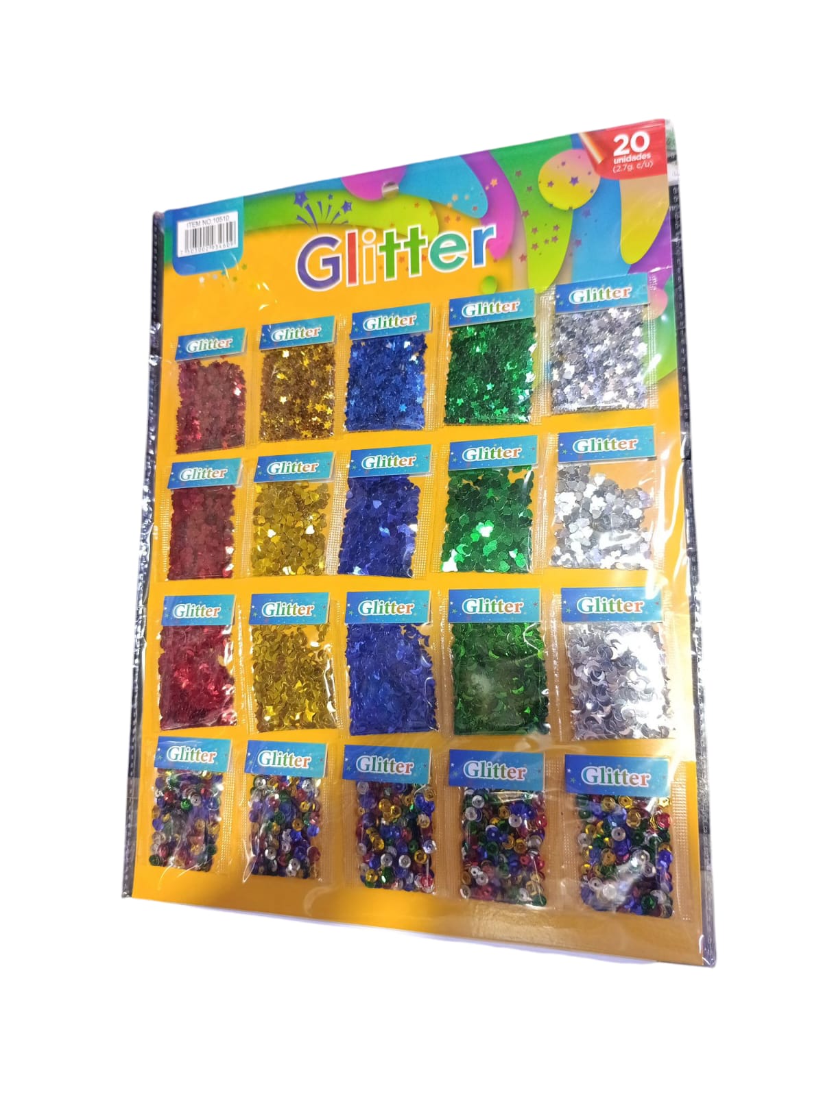 Paillettes en poudre 20 couleur 10510