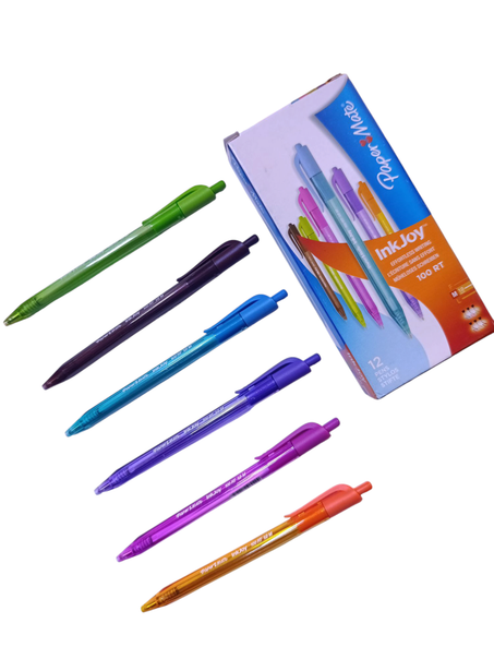 pochette de 12 stylos à bille inkjoy Paper mate