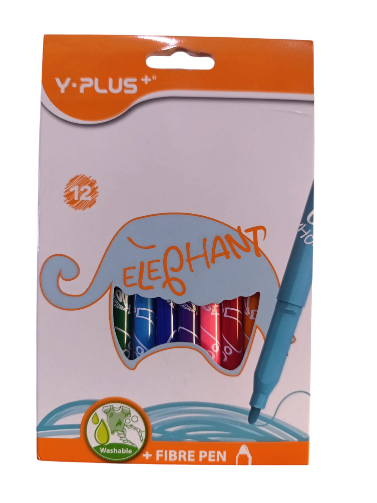 Feutre de coloriage 12 couleurs EP170100 Y.PLUS
